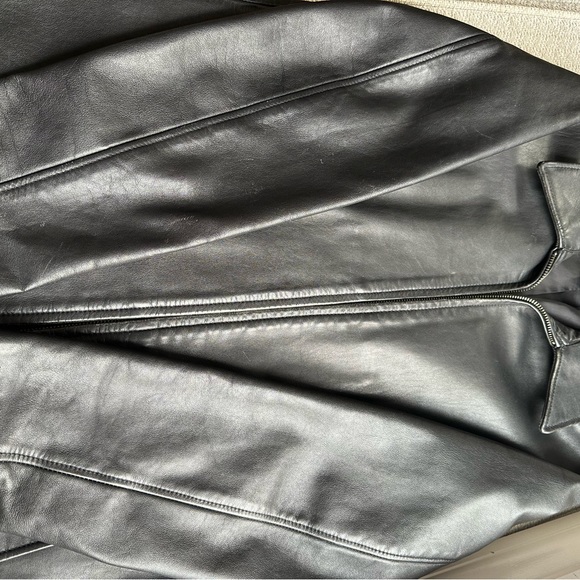 Wilson Genuine Leather Jacket [firm] M - Picture 3 of 6